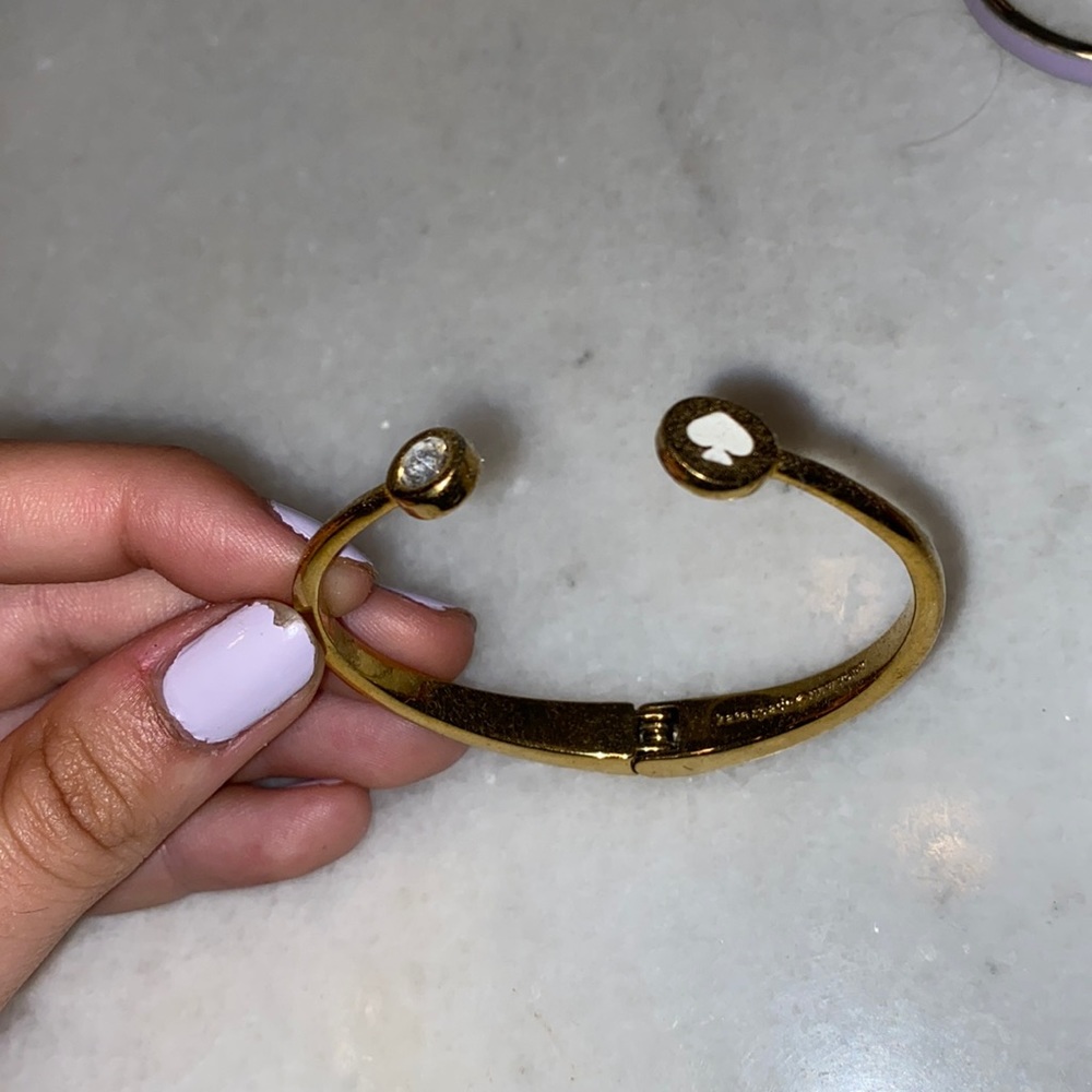 Kate Spade Diamond and Gold bracelet